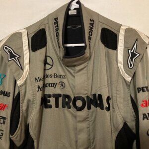 AMG PETRONAS F1 Racing Team Issue Alpinestars Jackman Pit Crew Suit Overalls